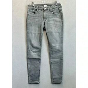 Hudson Jeans Women's Size‎ 26 Krista Low Rise Skinny Ankle Gray Denim